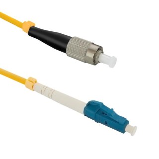 Patchcord Światłowodowy Qoltec LC/UPC-FC/UPC SM 9/125 G652D 10m