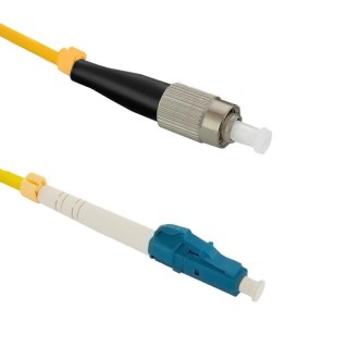 Patchcord Światłowodowy Qoltec LC/UPC-FC/UPC SM 9/125 G652D 20m