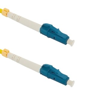 Patchcord Światłowodowy Qoltec LC/UPC - LC/UPC SM 9/125 G652D 0,5m