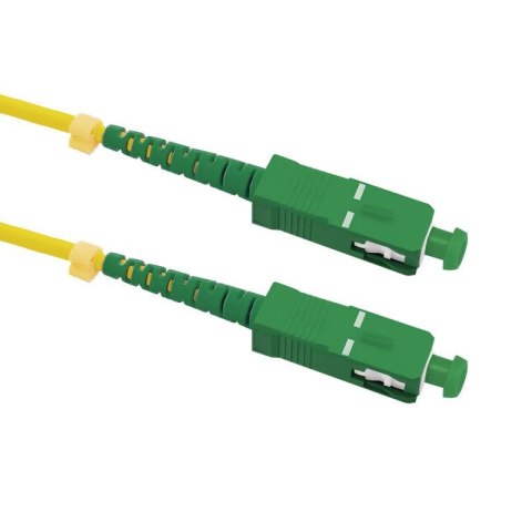 Patchcord Światłowodowy Qoltec SC/APC - SC/APC SM 9/125 G652D 0,5m