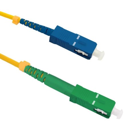 Patchcord Światłowodowy Qoltec SC/APC - SC/UPC SM 9/125 G652D 0,5m