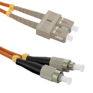 Patchcord Światłowodowy Qoltec SC/UPC-FC/UPC MM 50/125 OM2 1m