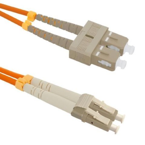 Patchcord Światłowodowy Qoltec SC/UPC-LC/UPC MM 50/125 OM2 1m