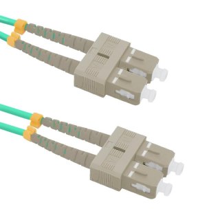 Patchcord Światłowodowy Qoltec SC/UPC-SC/UPC MM 50/125 OM4 10m