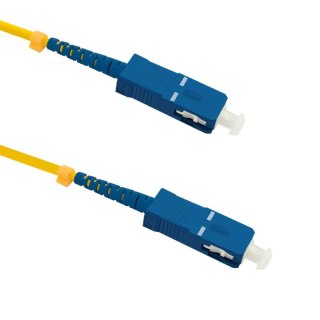 Patchcord Światłowodowy Qoltec SC/UPC-SC/UPC SM 9/125 G652D 0,5m