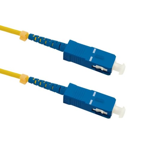 Patchcord Światłowodowy Qoltec SC/UPC-SC/UPC SM 9/125 G652D 1m