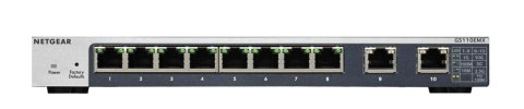 Switch zarządzalny Netgear GS110EMX LAN 8x1G 2x10G