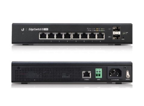 Switch zarządzalny UBIQUITI EdgeSwitch 8 8x10/100/1000 2xSFP PoE+