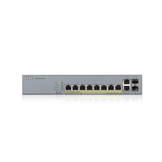 Switch zarządzalny Zyxel GS1350-12HP 10x10/100/1000 2xSFP PoE RJ45