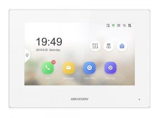 Monitor do wideodomofonów HIKVISION DS-KH6320-WTE1-W biały