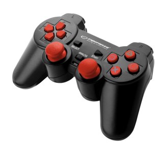 Gamepad PS2/PS3/PC USB Esperanza "Corsair" czarno/czerwony