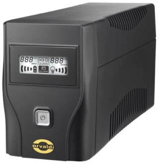 Zasilacz awaryjny UPS ORVALDI sinus 600 LCD USB Line-Interactive