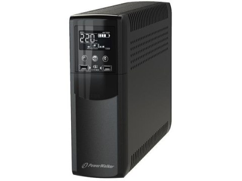 Zasilacz awaryjny UPS Power Walker Line-Interactive CSW 1000VA 4xFR Out, RJ11/RJ45 In/Out, USB