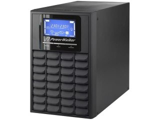 Zasilacz awaryjny UPS Power Walker On-Line 1000VA 3X IEC OUT, USB/RS-232, LCD