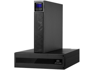 Zasilacz awaryjny UPS Power Walker On-Line 6000 VA 2x IEC C13 + Terminal, Rack 19" + Battery Pack