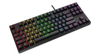 Klawiatura przewodowa KRUX ATAX RGB TKL Outemu Red czarna