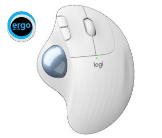 Mysz bezprzewodowa Logitech ERGO M575 ergonomiczna biała