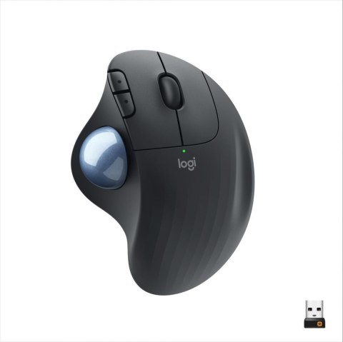 Mysz bezprzewodowa Logitech ERGO M575 ergonomiczna grafitowa Mysz bezprzewodowa Logitech ERGO M575 ergonomiczna grafitowa