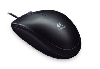 Mysz przewodowa Logitech B100 OEM optyczna czarna