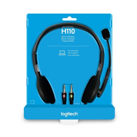 Słuchawki Logitech H110 981-000271 (kolor szary)