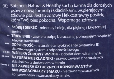 BUTCHER'S z kurczakiem 10kg - sucha karma dla psa