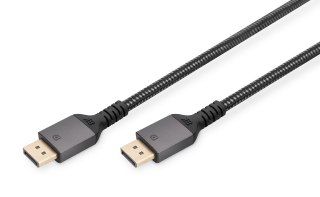 Kabel DisplayPort DIGITUS PREMIUM 8K60Hz UHD DP/DP M/M czarny 1m