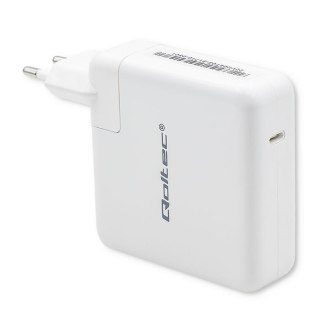 Ładowarka sieciowa Qoltec FAST 96W | 5-20V | 3-4.7A | USB C PD | Biała