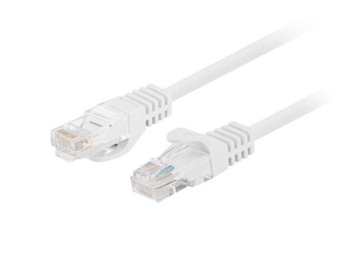 Patchcord Lanberg UTP kat.6 1m biały 10-Pack