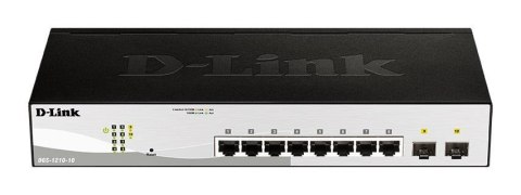 Switch zarządzalny D-Link DGS-1210-10 8x1000 Mbps Gigabit 2x SFP