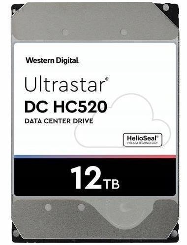 Dysk serwerowy HDD Western Digital Ultrastar DC HC520 (He12) HUH721212ALE600 (12 TB; 3.5"; SATA III)