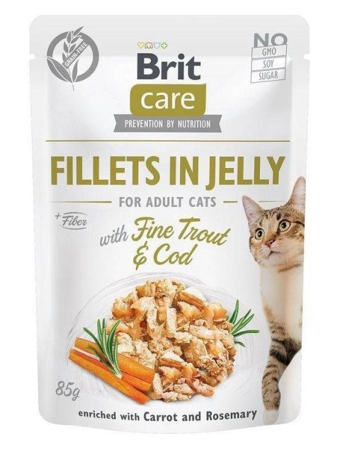 Brit Care Cat FJ Flavour Box in Jelly Pouch 12x85g