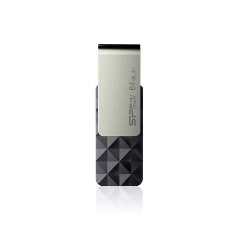 Pendrive Silicon Power Blaze B30 64GB USB 3.1 kolor czarny (SP064GBUF3B30V1K)