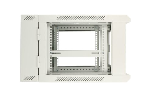 Extralink - szafka wisząca 19" 6U 600x600 AZH Szara