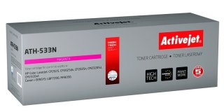 Toner Activejet ATH-533N (zamiennik HP 304A CC533A, Canon CRG-718M; Supreme; 3200 stron; czerwony)