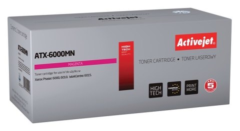 Toner Activejet ATX-6000MN (zamiennik Xerox 106R01632; Supreme; 1000 stron; czerwony)