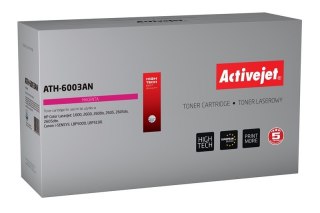 Toner Activejet ATH-6003AN (zamiennik HP 124A Q6003A, Canon CRG-707M; Premium; 2000 stron; czerwony)