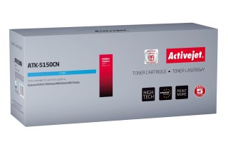 Toner Activejet ATK-5150CN (zamiennik Kyocera TK-5150C; Supreme; 10000 stron; niebieski)