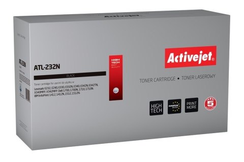 Toner Activejet ATL-232N (zamiennik Lexmark 24016SE; Supreme; 3000 stron; czarny)