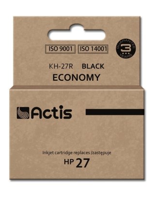 Tusz ACTIS KH-27R (zamiennik HP 27 C8727A; Standard; 20 ml; czarny)