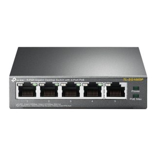 Switch niezarządzalny TP-Link TL-SG1005P V4 5x100/1000 4xPoE