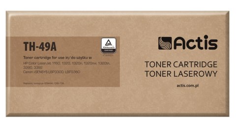 Toner ACTIS TH-49A (zamiennik HP 49A Q5949A, Canon CRG-708; Standard; 2500 stron; czarny)