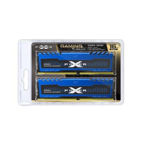 Pamięć DDR4 Silicon Power XPOWER Turbine 16GB (2x8GB) 3200MHz CL16 1,35V