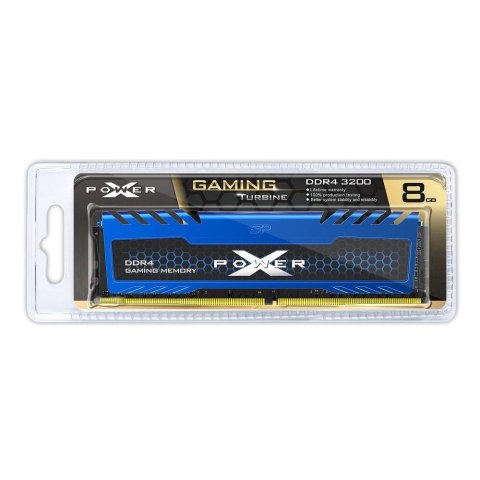 Pamięć DDR4 Silicon Power XPOWER Turbine 8GB (1x8GB) 3200MHz CL16 1,35V