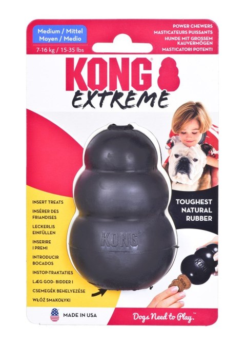 KONG EXTREME Zabawka gryzak dla psa rasy średniej M