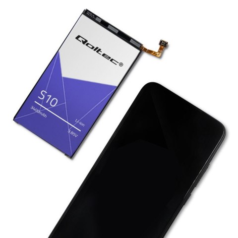 Qoltec Bateria do Samsung S10 | 3400mAh