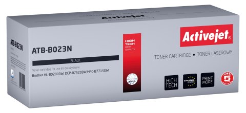 Toner Activejet ATB-B023N (zamiennik Brother TN-B023; Supreme; 2000 stron; czarny)