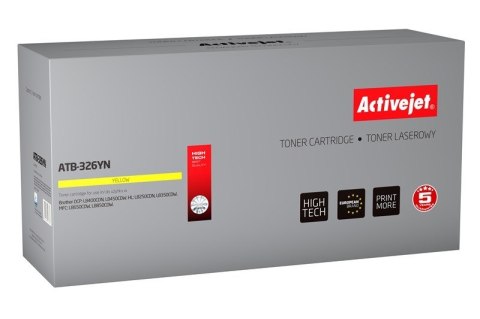 Toner Activejet ATB-326YN (zamiennik Brother TN-326Y; Supreme; 3500 stron; żółty)