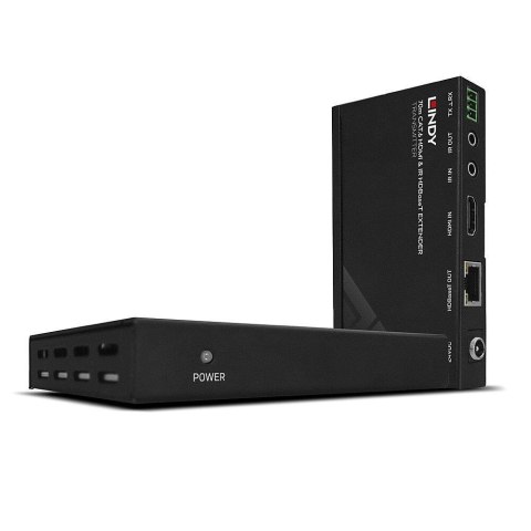 Extender HDMI LINDY 4K30, IR & RS-232 HDBaseT Extender with PoC, Cat.6 70m