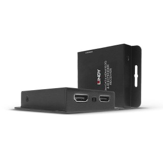 Extender HDMI LINDY HDMI 4K60, IR Extender with PoC & Loop Out, Cat.6, 70m