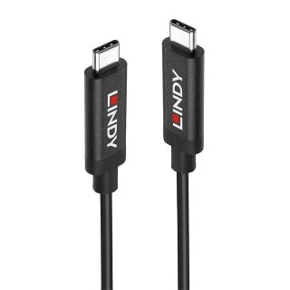 Kabel USB 3.1 LINDY Type C/C 3A/60W 3m Active Black